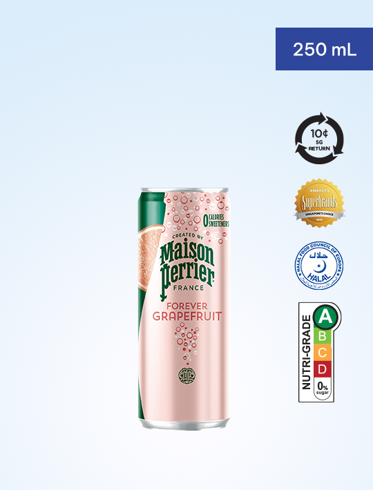 Maison Perrier Forever Sparkling Beverage Grapefruit 250mL (BCRS)